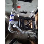 Bumpstop motorbike stand and 2 x non branded motorbike stands