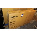 Toshiba 50UV2F53DBU 50in 4k UHD Smart TV – Located in pool room