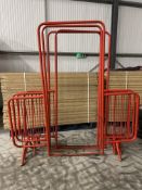 4x Walkthrough Crowd Barriers