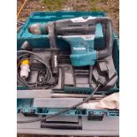 Makita HR4013C 110v SDS AVT rotary hammer with carry case, serial number 55311G (2022)