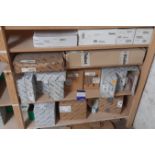 Quantity of boiler spares to shelves W7-34 to W7-38 to include Valliant digital turner switch,