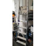 5 tread aluminium step ladder