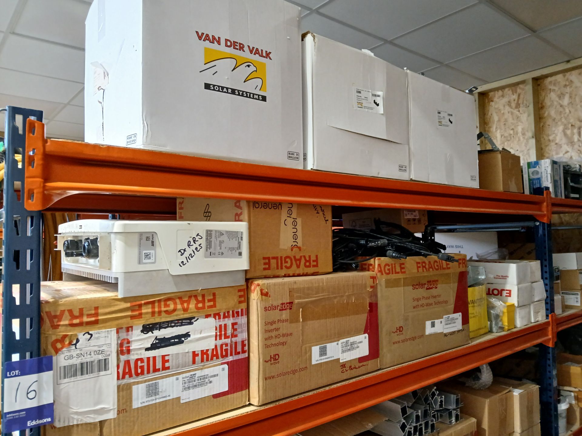8x Bays of MFCALUX Boltless Shelving and Contents to include: Assortment of Roofing Components and - Image 2 of 27