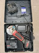 Rothenberger Cordless Grinder with 1x Battery and 2x Chargers to Case