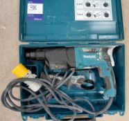Makita HR2610 110V Rotary Hammer Drill, to case