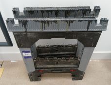 2x Plastic Trestle Stands