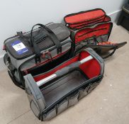 3x Assorted Tool Bags