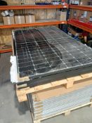 8x Various JA Solar Panels to pallet, to include: 1x JA Solar JAM6OS20-385/MR Solar Panel, 4x JA