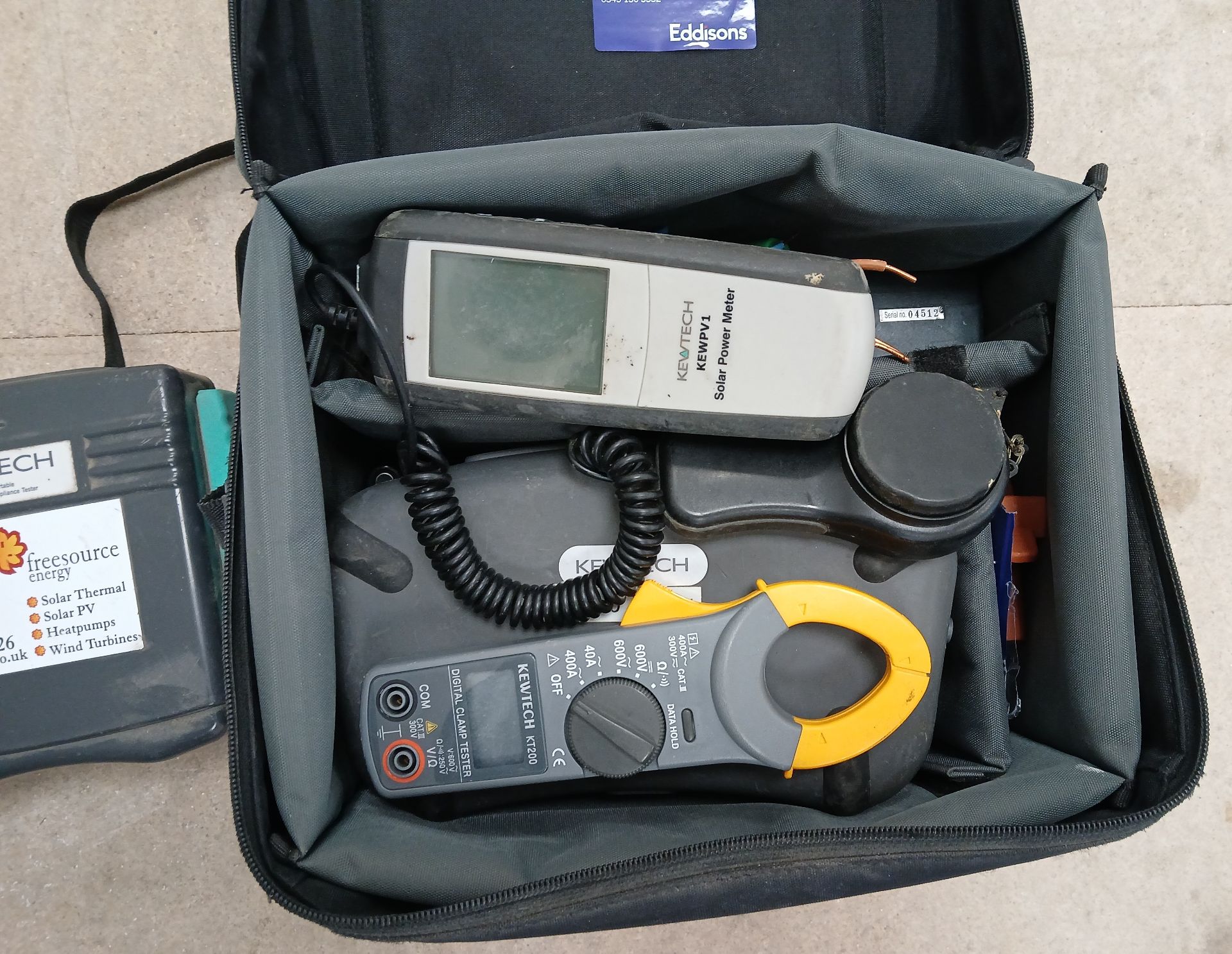 Assortment of KewTech equipment, to include: KewTech KT65 Digital Multi Function Tester, KewTech - Image 2 of 3