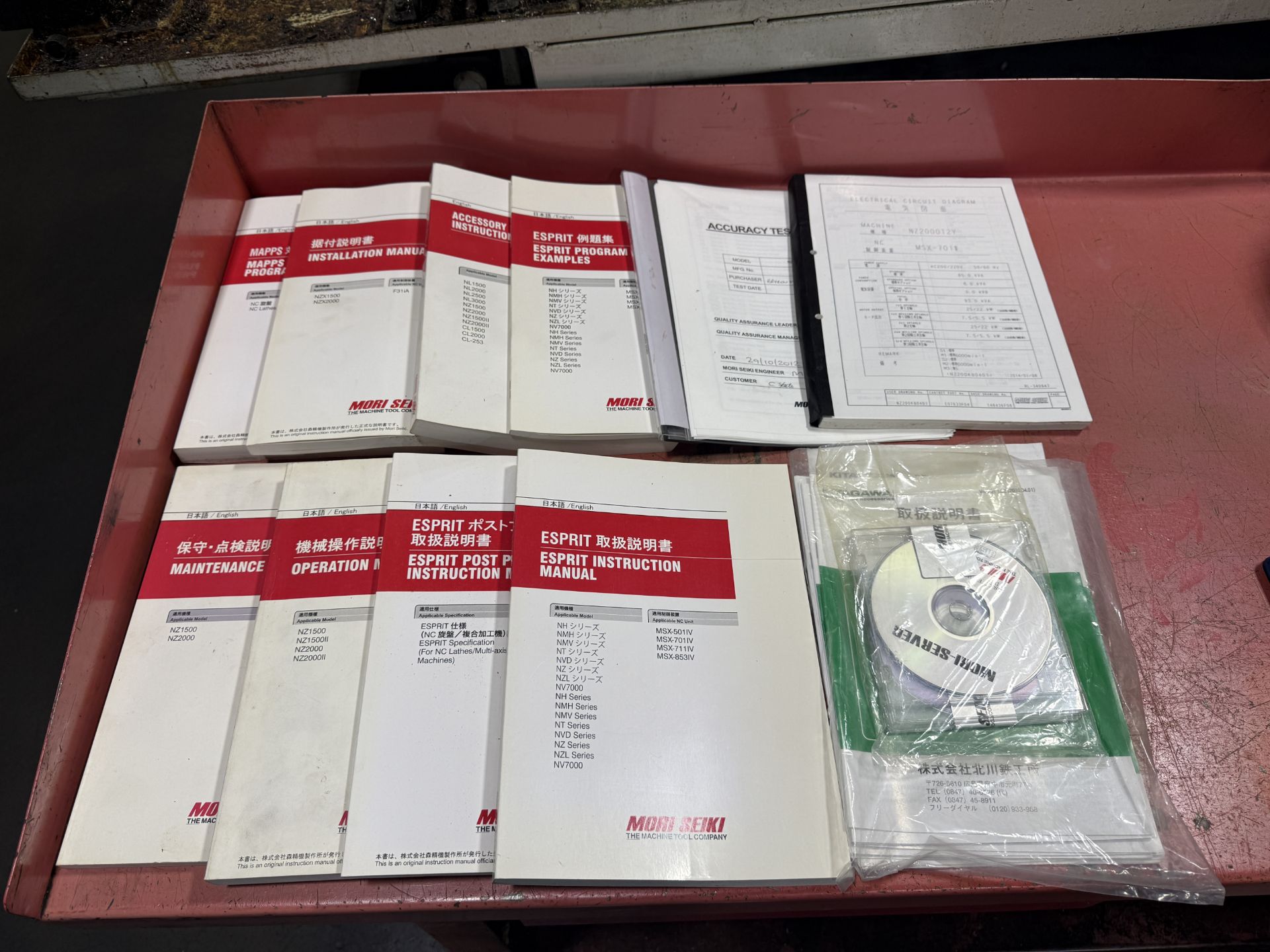 2011 Mori Seiki NZ2000T2Y MULTI-AXIS CNC Lathe Turn-Mill Center - Image 21 of 22