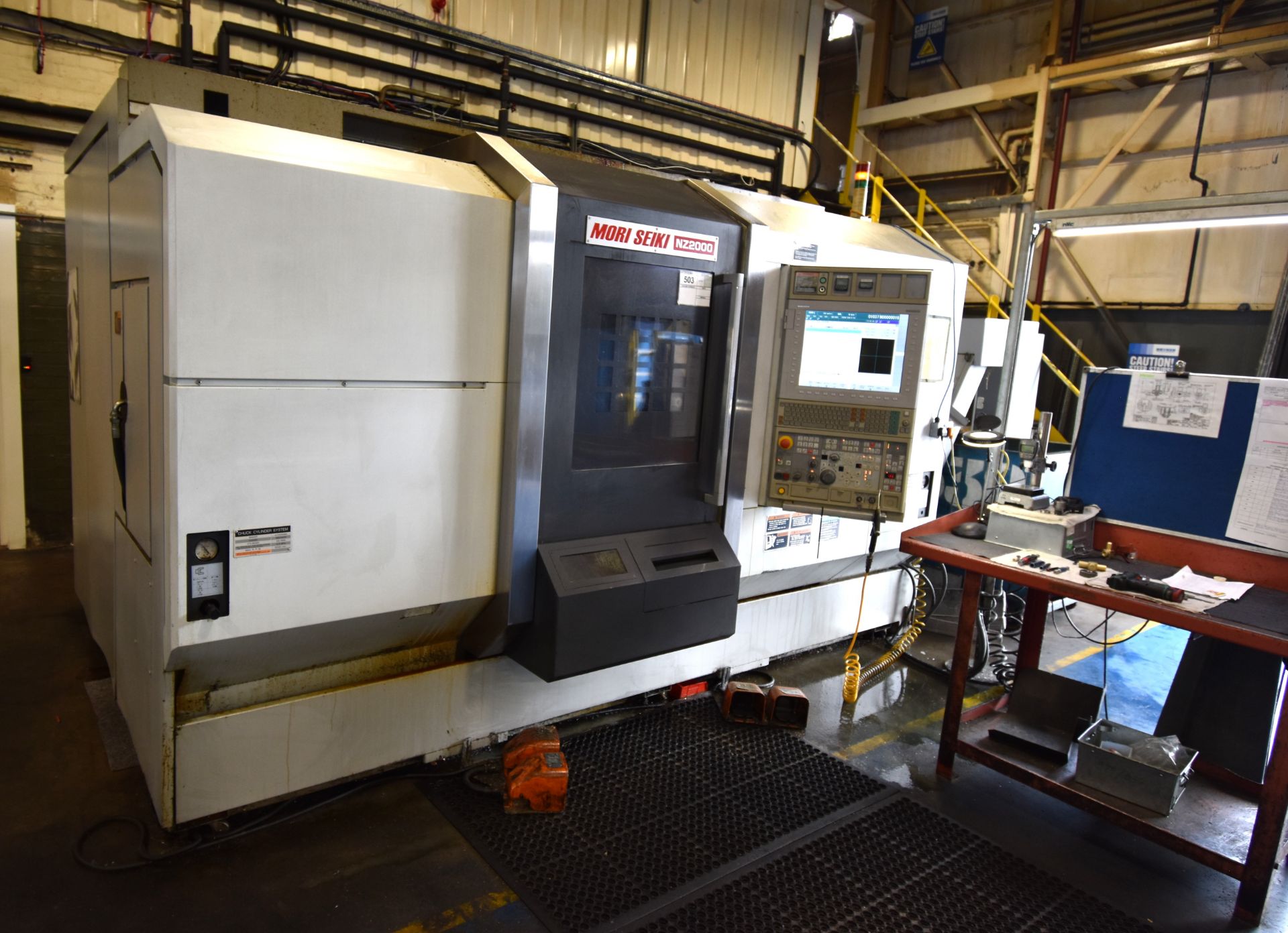 2011 Mori Seiki NZ2000T2Y MULTI-AXIS CNC Lathe Turn-Mill Center