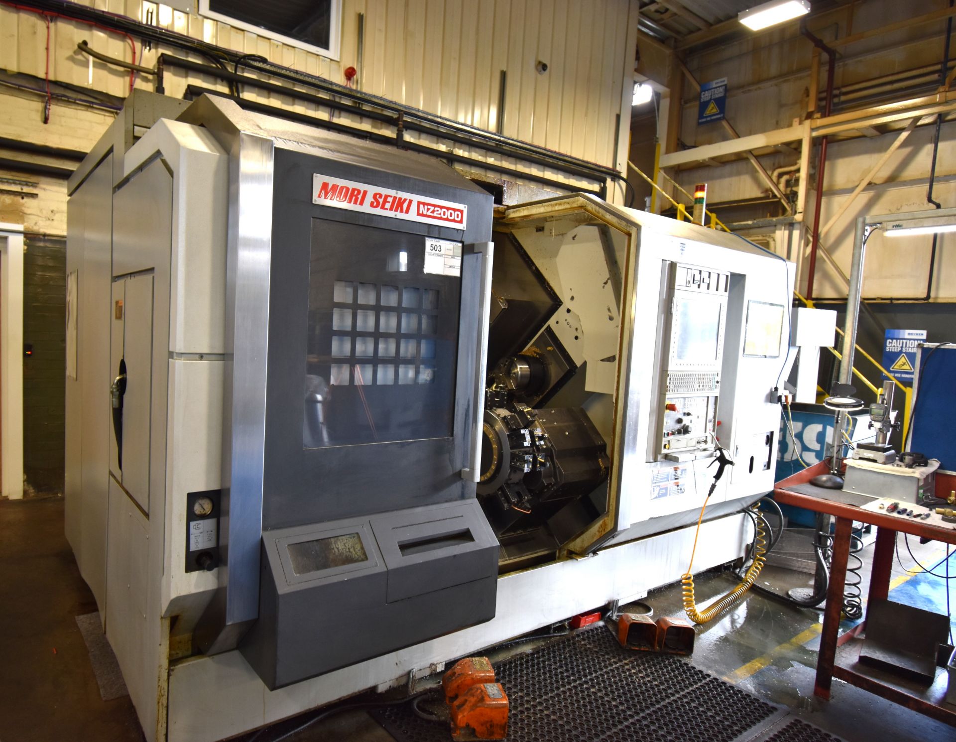 2011 Mori Seiki NZ2000T2Y MULTI-AXIS CNC Lathe Turn-Mill Center - Image 5 of 22