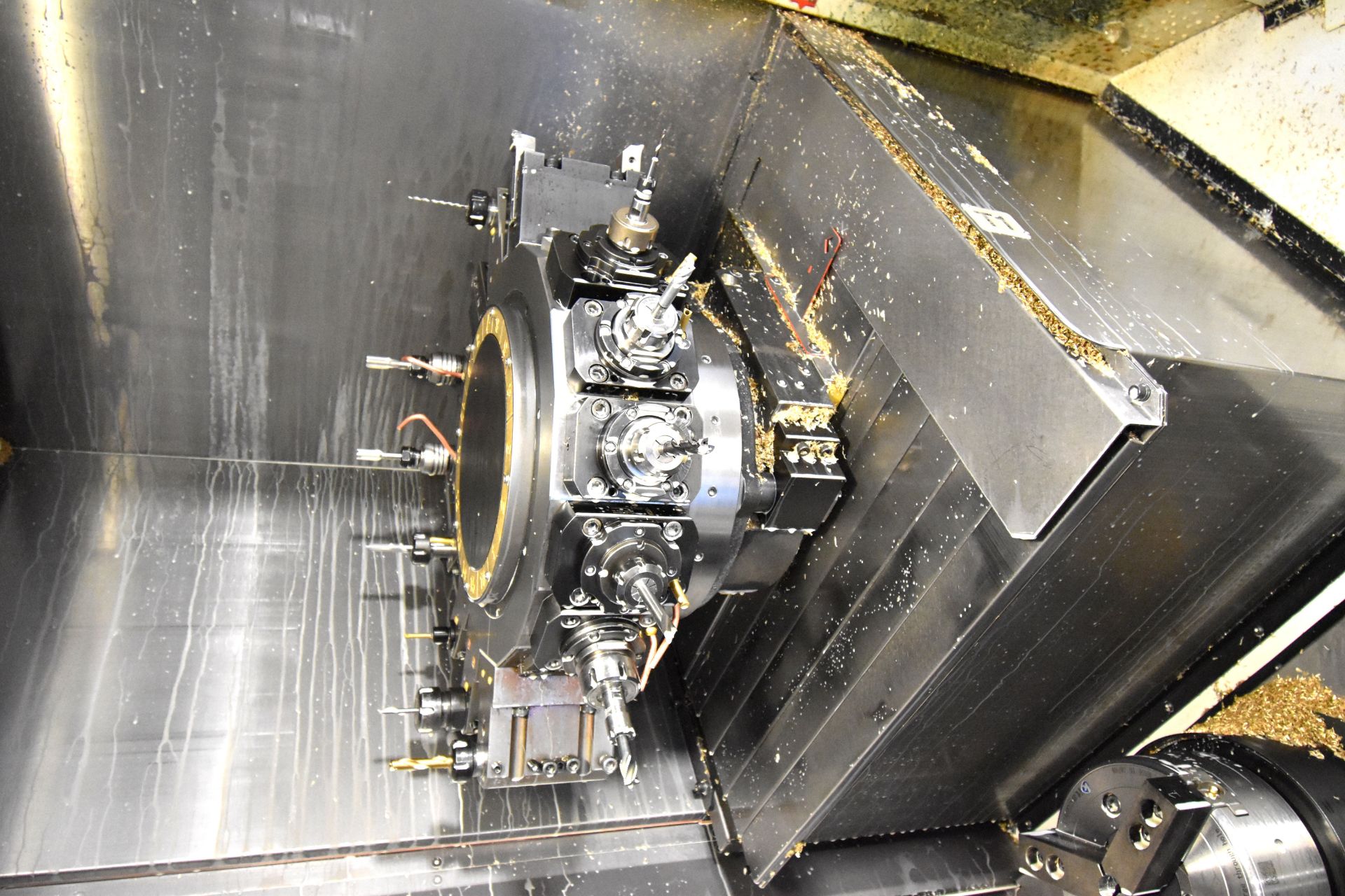 2011 Mori Seiki NZ2000T2Y MULTI-AXIS CNC Lathe Turn-Mill Center - Image 10 of 22