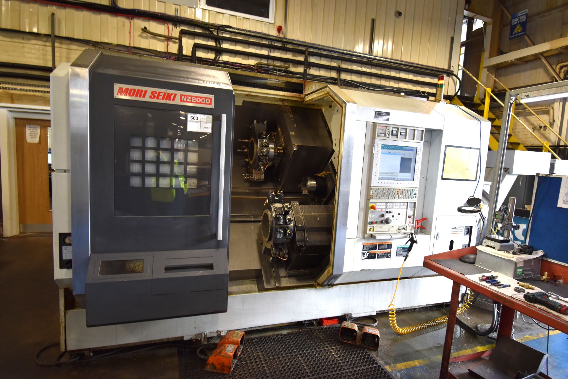 2011 Mori Seiki NZ2000T2Y MULTI-AXIS CNC Lathe Turn-Mill Center - Image 2 of 22