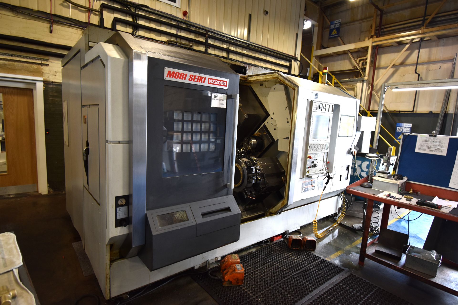 2011 Mori Seiki NZ2000T2Y MULTI-AXIS CNC Lathe Turn-Mill Center - Image 3 of 22