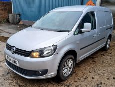 VW Caddy C20 Highline 102 TDI Van, Registration number BD14 UWS, c249,000 Miles, 1 Key, V5, Mot