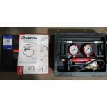 SnapOn EEPV509 cylinder leakage tester with case