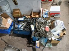 Various fan belts/spare parts for Ford/GM American market models, as lotted per photographs, viewing