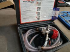 SnapOn Radkitplusa coolant vacuum tester with case