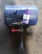 Handheld bead blaster for tyres, as lotted