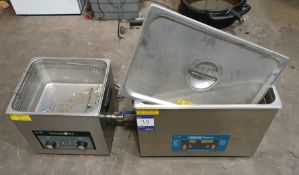 Lot comprising Draper Expert and Greatsome ultrasonic cleaners