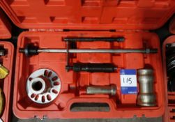 Unknown wheel hub bearer puller kit, as lotted