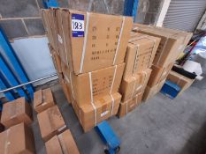 Qty of SCP Cezanne Long Plate Latch Lever Handle