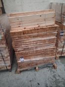 Pallet of Part Finished Stair Spindles