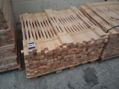 Pallet of Turned Spindles
