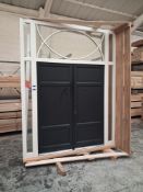 External Front Entrance Double Doors and Frame