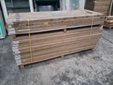 Pallet of 16 Jeld Wen Oak Bifold Doors