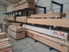 10 Uprights of Single Sided Cantilever Racking