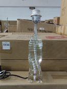 Qty of boxed table lamps and napkin rings