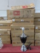Qty of boxed table lamps