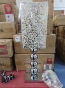 Qty of boxed table lamps