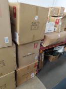 6x boxed ceiling lamps