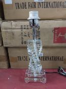 Qty of boxed table lamps