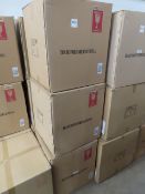 6x boxed ceiling lamps
