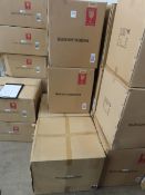 4x boxed ceiling lamps