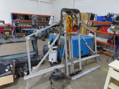 Foldable vertical panel saw with Dewalt DWE560 circular saw (SN-026475) 240V