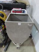 Mobile plastic hopper