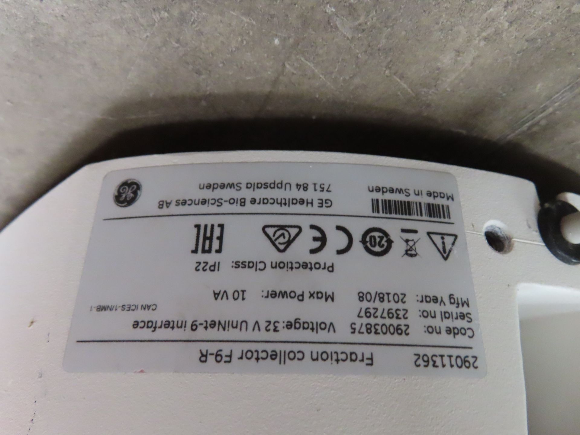 GE Healthcare Fraction Collector F9-R - Image 5 of 5