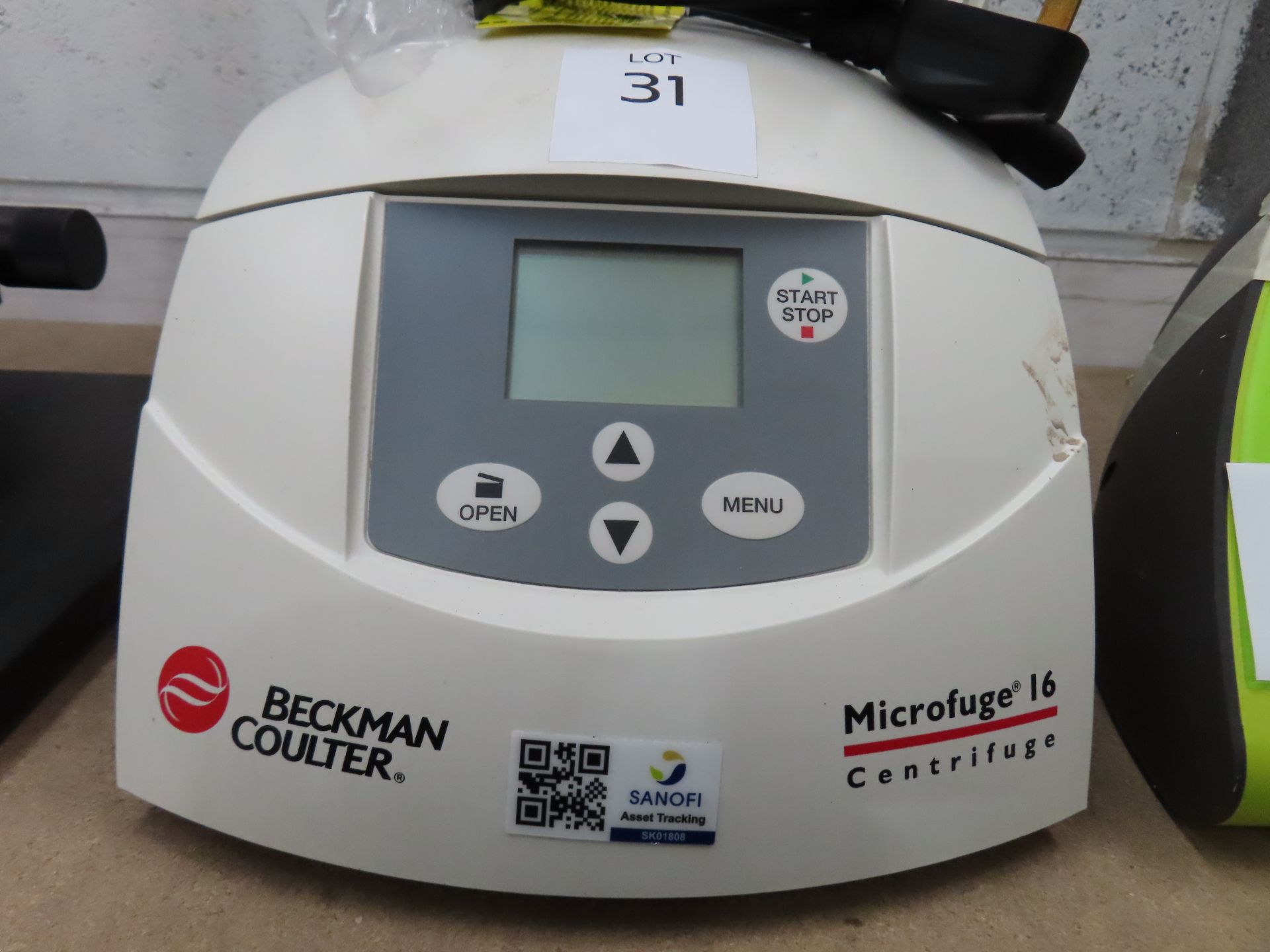 Beckman Coulter Microfuge 16 Centifuge - Image 2 of 4