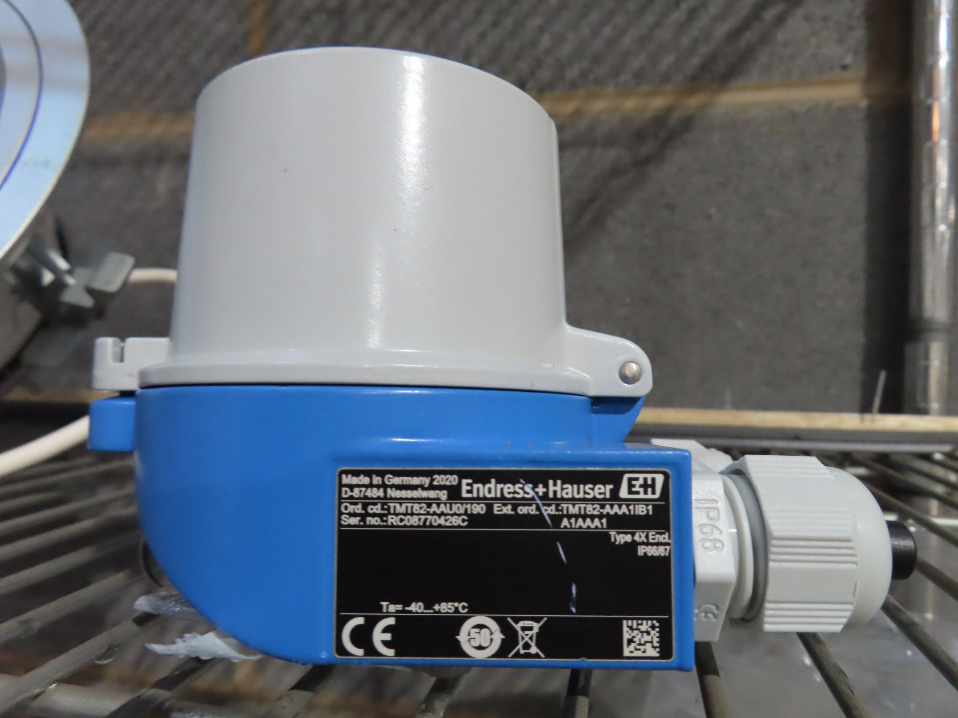 Stainless Steel Tri Clamp Typer Spray Device Holder/Retractable Sprayball holder, Endress + Hauser F - Image 3 of 10