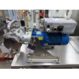 Tapflow TE80 STT/024D. Diaphram Pump Electrically Powered by a Nord 3PH Motor, YOM: 2020, S/N: 20093
