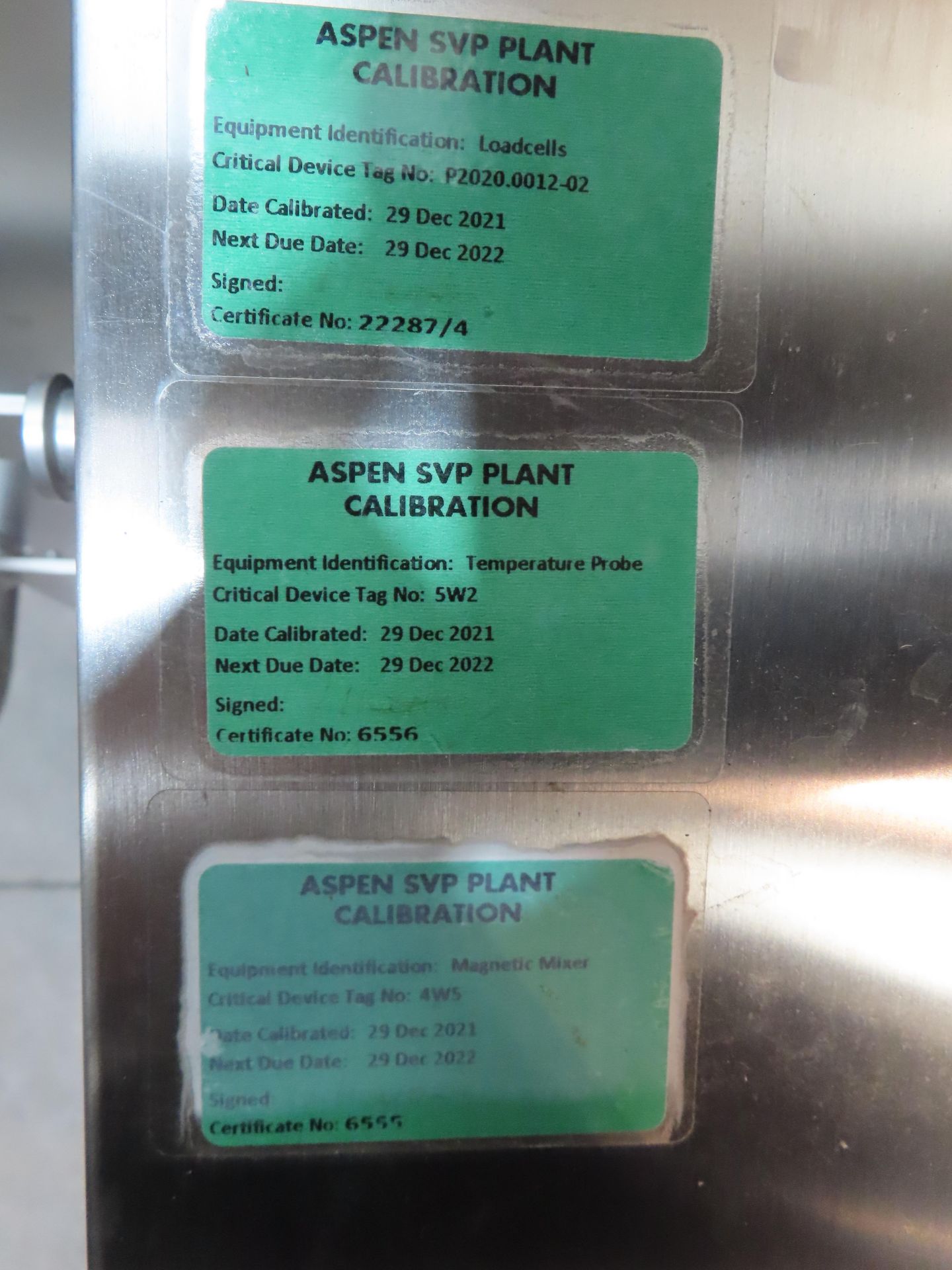 Avantor 1000L Stainless Steel Double Jacketed mixing vessel - Image 3 of 11