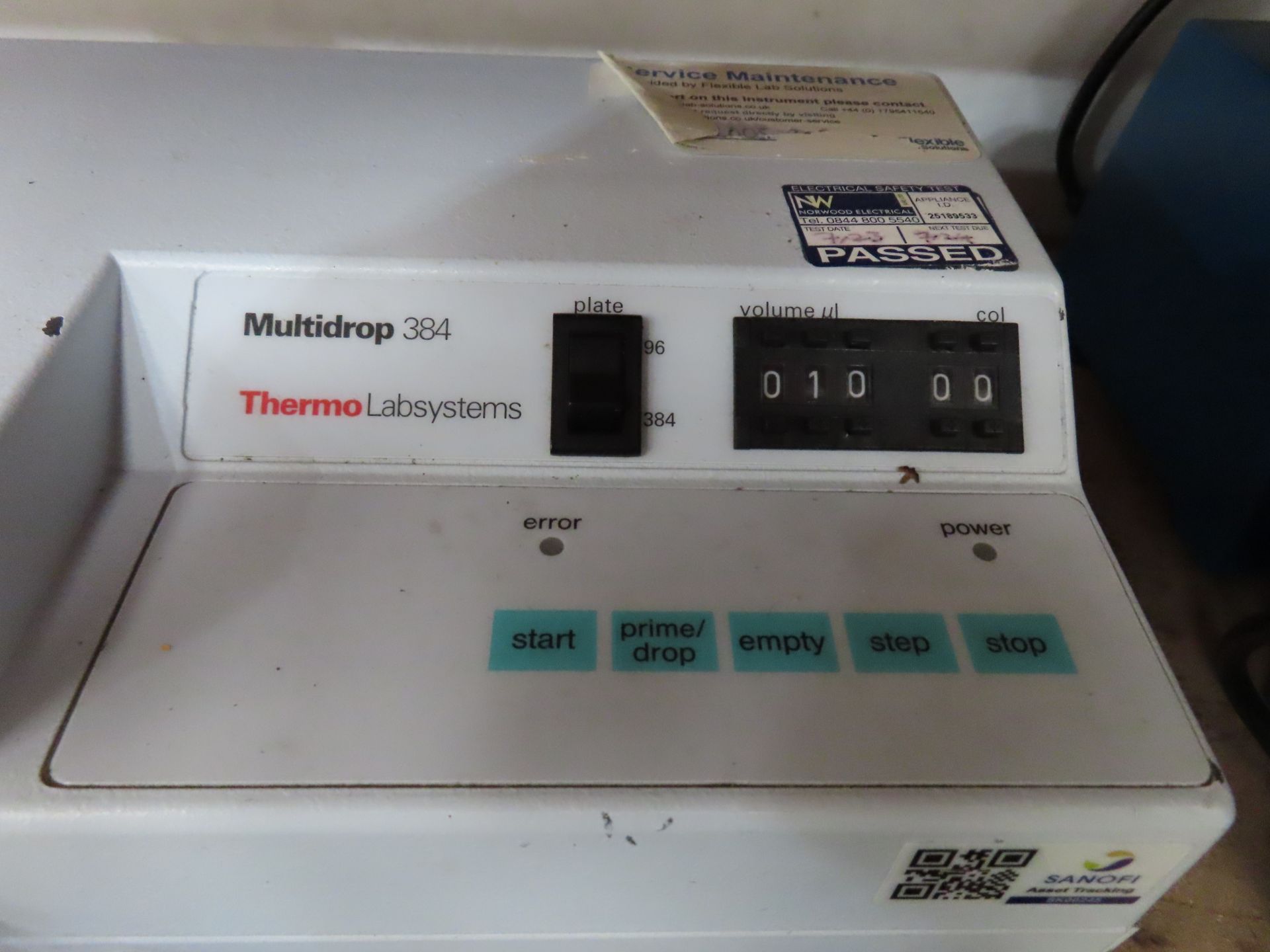 Thermo Labsystems Multidrop 384 Regent Dispenser - Image 2 of 6