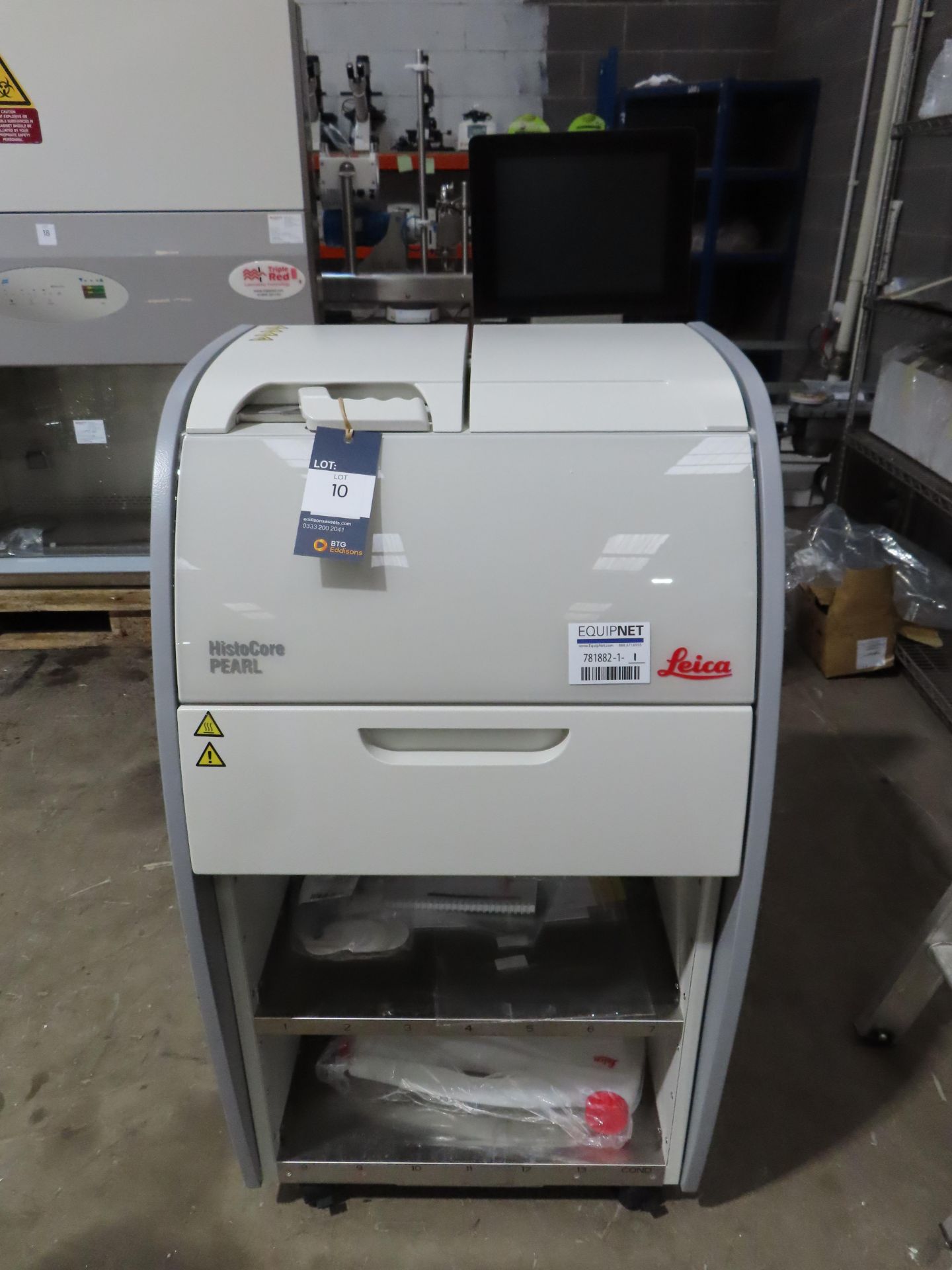 Leica Histo Core Pearl Tissue Processor - YOM: 2023, S/N: 1398. Please note there is a £15 plus VAT