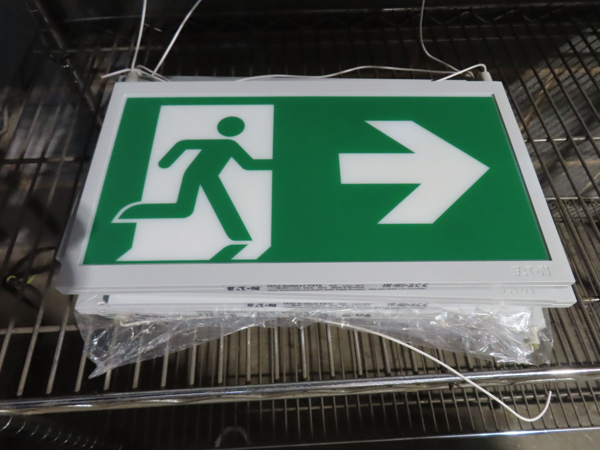 Contents of a Shelf - Plastic Housings, Emergency Exit Signs etc - Image 4 of 4