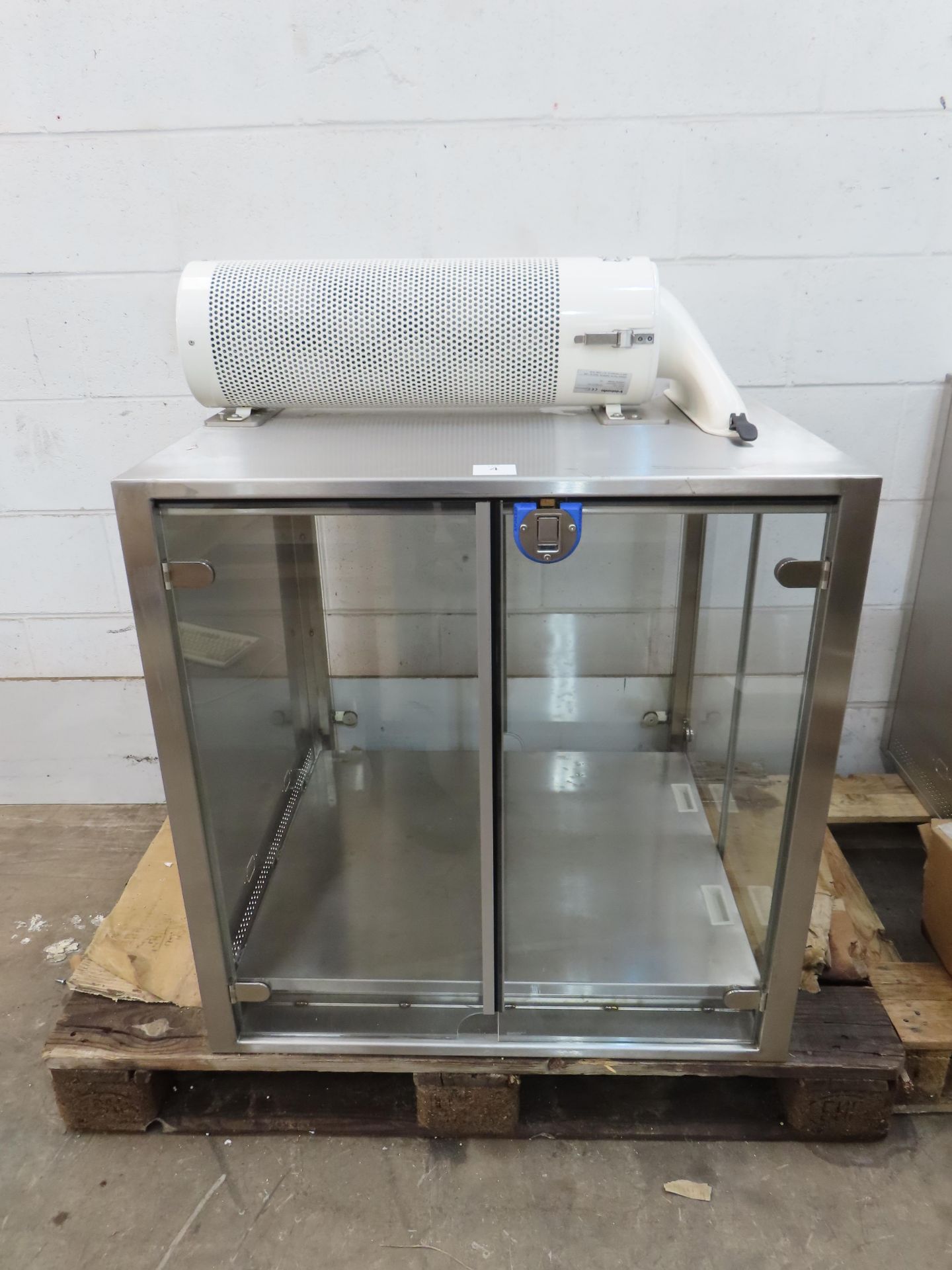 Ventilated Four Door Cabinet - with a Webasto Air Filter (790 x 790 x 800mm Cabinet Dimensions)